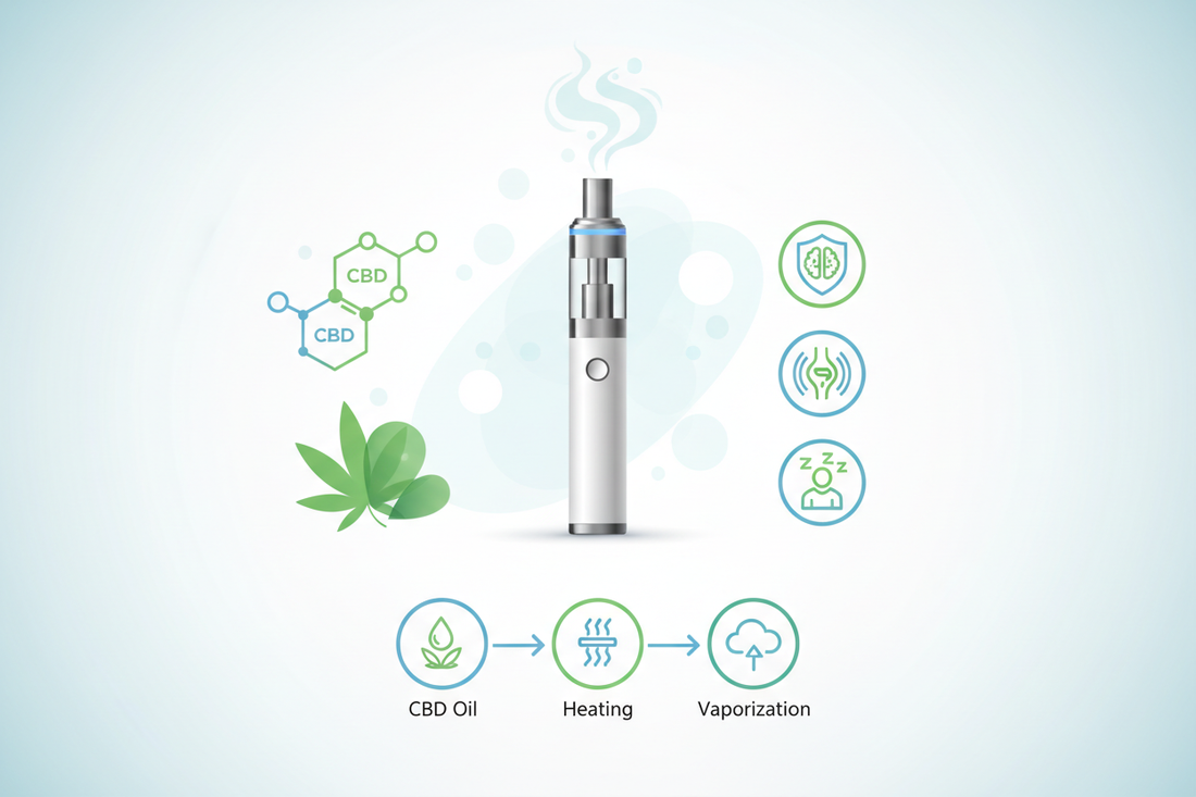 CBD Vapes Explained: What They Are, How They Work & Why They’re So Popular in the UK